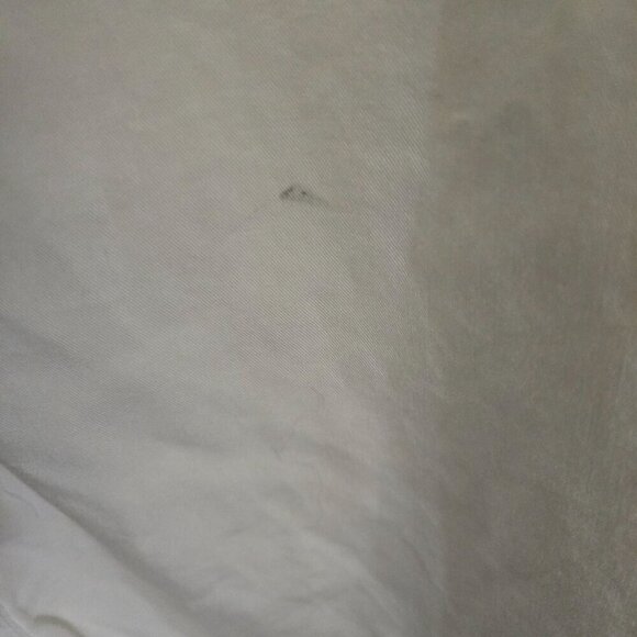 Beachlunchlounge White Isobel Tencel Puff Sleeve Button-Down Shirt Size L - Picture 7 of 7